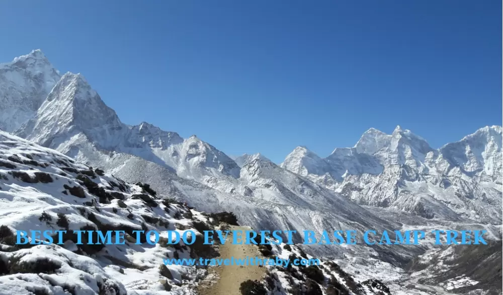 Best time to do Everest Base Camp Trek