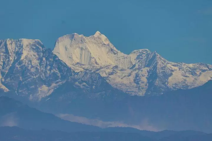 mountain peaks can see from Temal